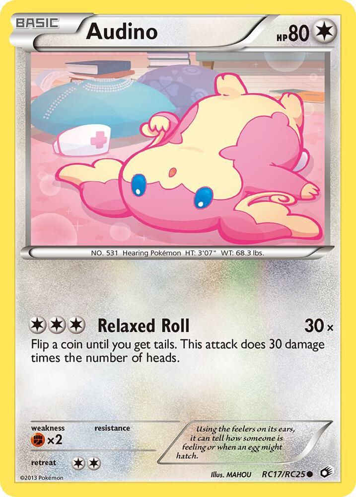 Audino RC17/RC25 (Legendary Treasures: Radiant Collection)  - Holofoil | Good Games Cannington