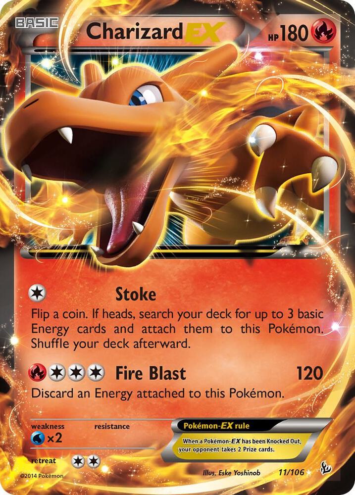 Charizard EX 11/106 (XY - Flashfire)  - Holofoil | Good Games Cannington
