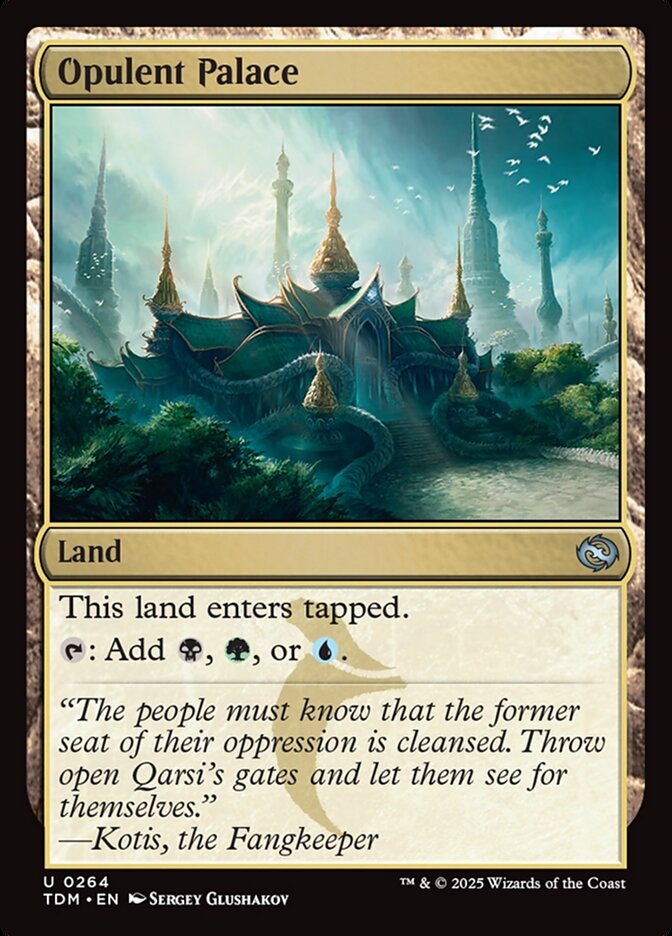 Opulent Palace 264 (Tarkir: Dragonstorm)  | Good Games Cannington