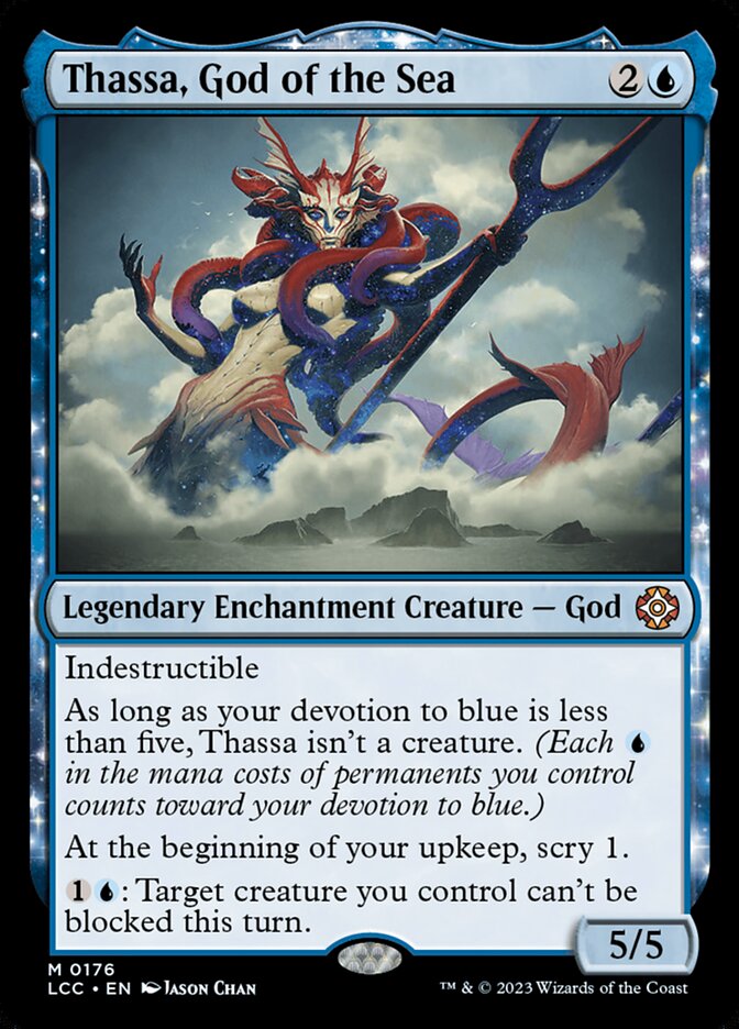 Thassa, God of the Sea 176/370 (Commander: The Lost Caverns of Ixalan)  | Good Games Cannington