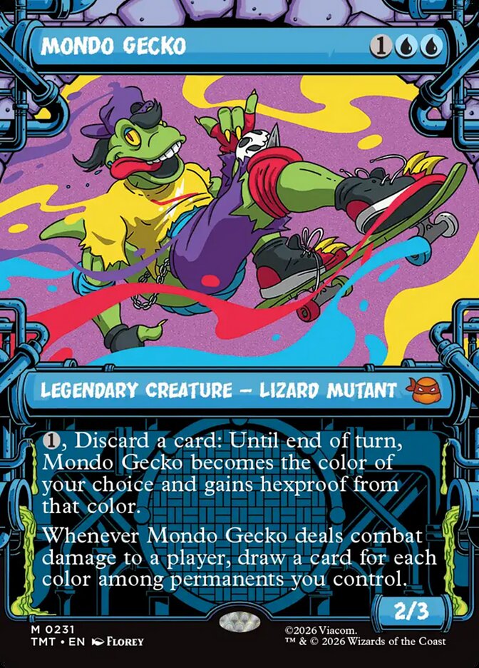 Mondo Gecko  231 (Teenage Mutant Ninja Turtles)  - Showcase | Good Games Cannington
