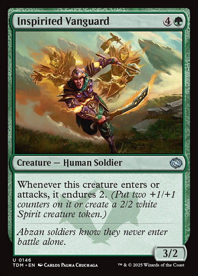 Inspirited Vanguard 146/291 (Tarkir: Dragonstorm)  | Good Games Cannington