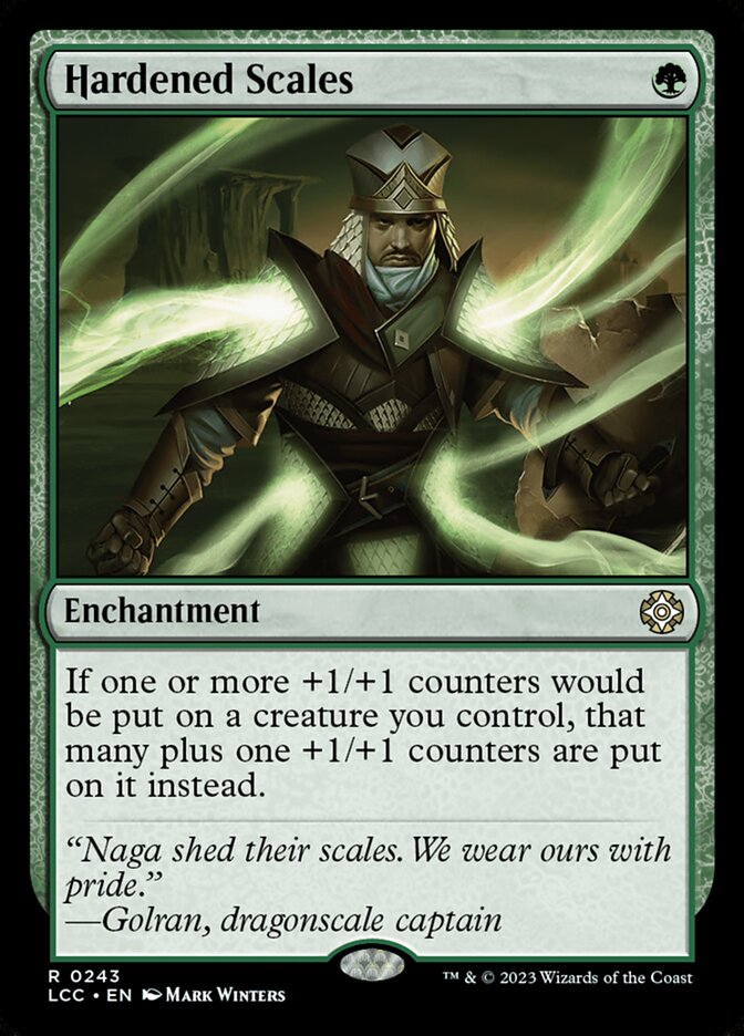 Hardened Scales 243/370 (Commander: The Lost Caverns of Ixalan)  | Good Games Cannington