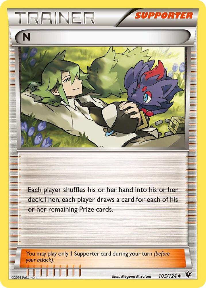 N 105/124 (XY - Fates Collide)  | Good Games Cannington