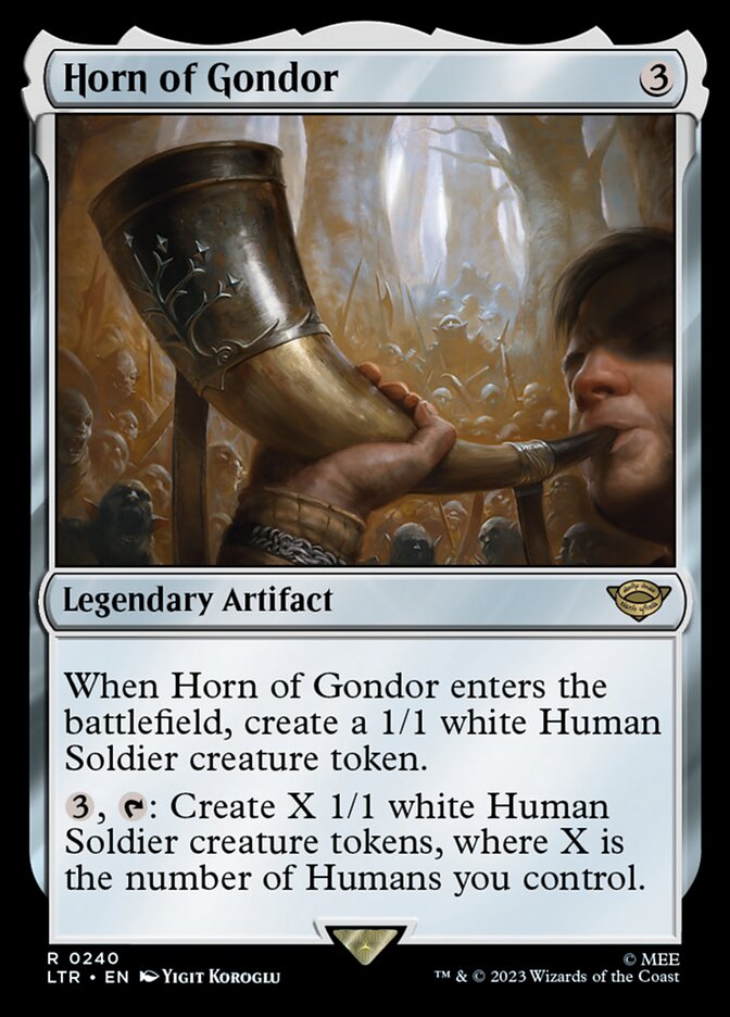 Horn of Gondor 240 (Universes Beyond: The Lord of the Rings: Tales of Middle-earth)  | Good Games Cannington