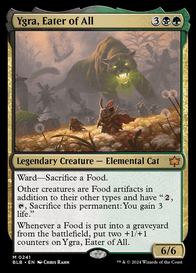 Ygra, Eater of All 241 (Bloomburrow)  | Good Games Cannington