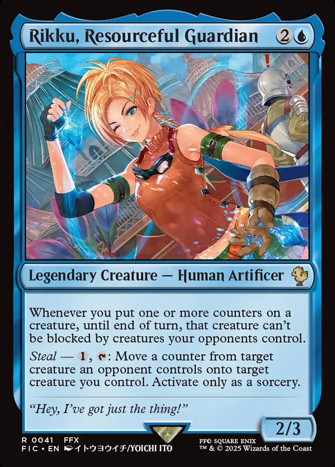 Rikku, Resourceful Guardian 41 (Commander: FINAL FANTASY)  | Good Games Cannington