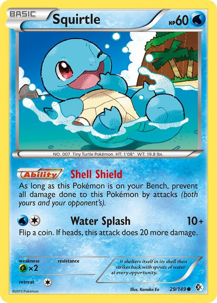 Squirtle 29/149 (Boundaries Crossed)  | Good Games Cannington