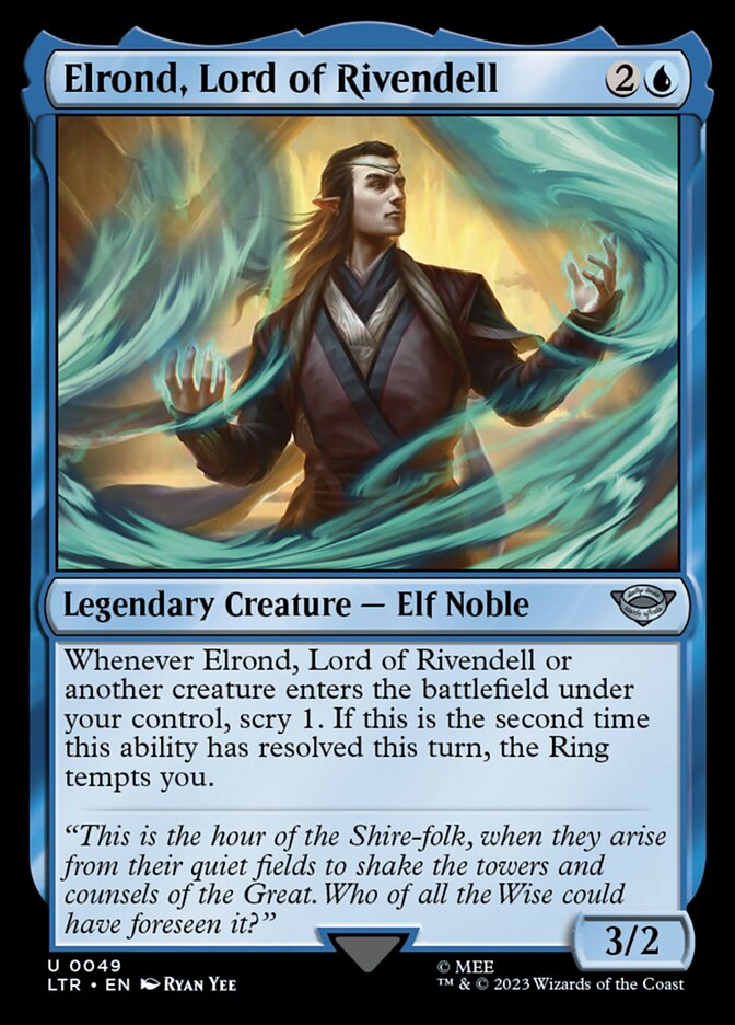 Elrond, Lord of Rivendell 49 (Universes Beyond: The Lord of the Rings: Tales of Middle-earth)  | Good Games Cannington