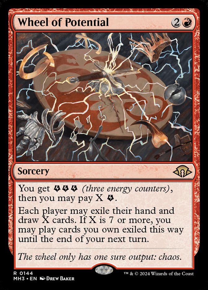 Wheel of Potential 144 (Modern Horizons 3)  - Foil | Good Games Cannington