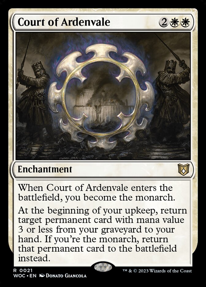 Court of Ardenvale 21 (Commander: Wilds of Eldraine)  | Good Games Cannington
