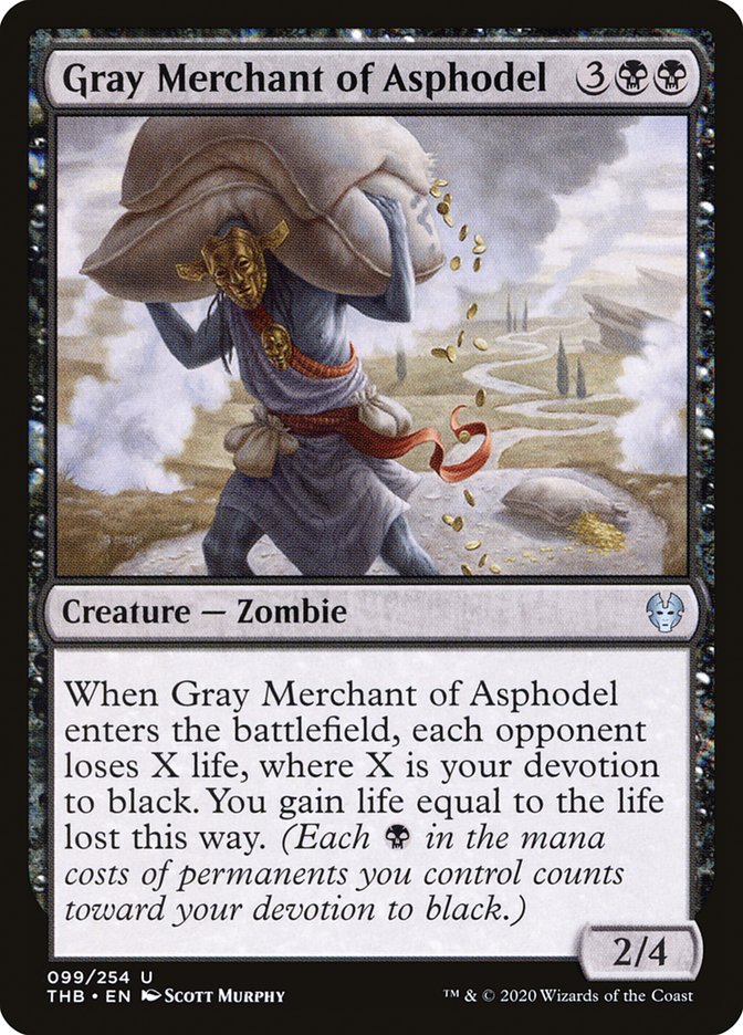 Gray Merchant of Asphodel 99 (Theros Beyond Death)  | Good Games Cannington