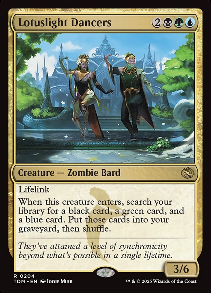 Lotuslight Dancers 204 (Tarkir: Dragonstorm)  - Foil | Good Games Cannington