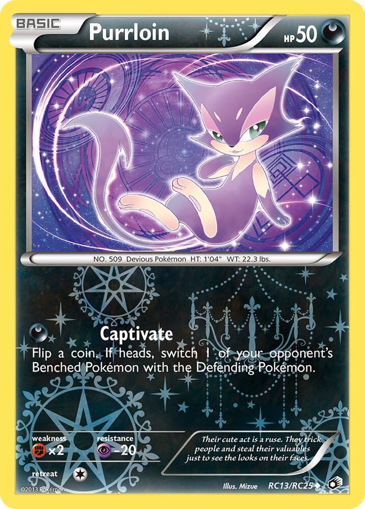 Purrloin RC13/RC25 (Legendary Treasures: Radiant Collection)  - Holofoil | Good Games Cannington