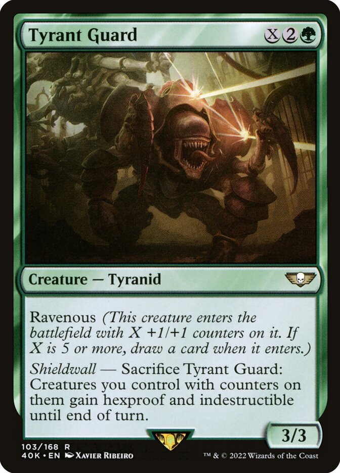Tyrant Guard 103/617 (Universes Beyond: Warhammer 40,000)  | Good Games Cannington