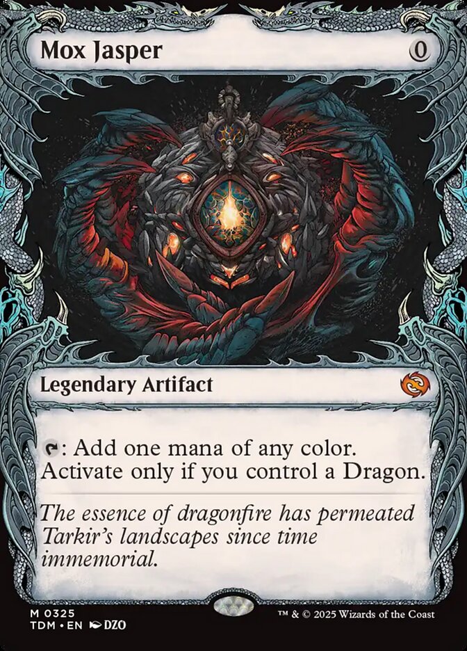Mox Jasper 325/291 (Tarkir: Dragonstorm)  - Showcase | Good Games Cannington