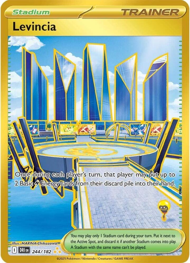 Levincia 244/182 (SV10: Destined Rivals)  - Holofoil | Good Games Cannington