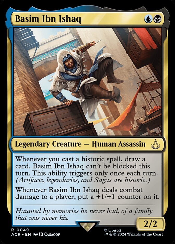 Basim Ibn Ishaq 49 (Universes Beyond: Assassin's Creed)  | Good Games Cannington