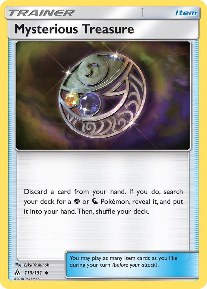 Mysterious Treasure 113/131 (SM - Forbidden Light)  | Good Games Cannington