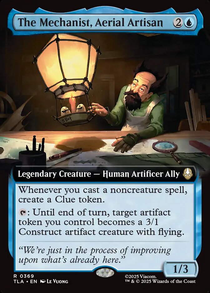 The Mechanist, Aerial Artisan 369 (Avatar: The Last Airbender)  - Extended Art | Good Games Cannington