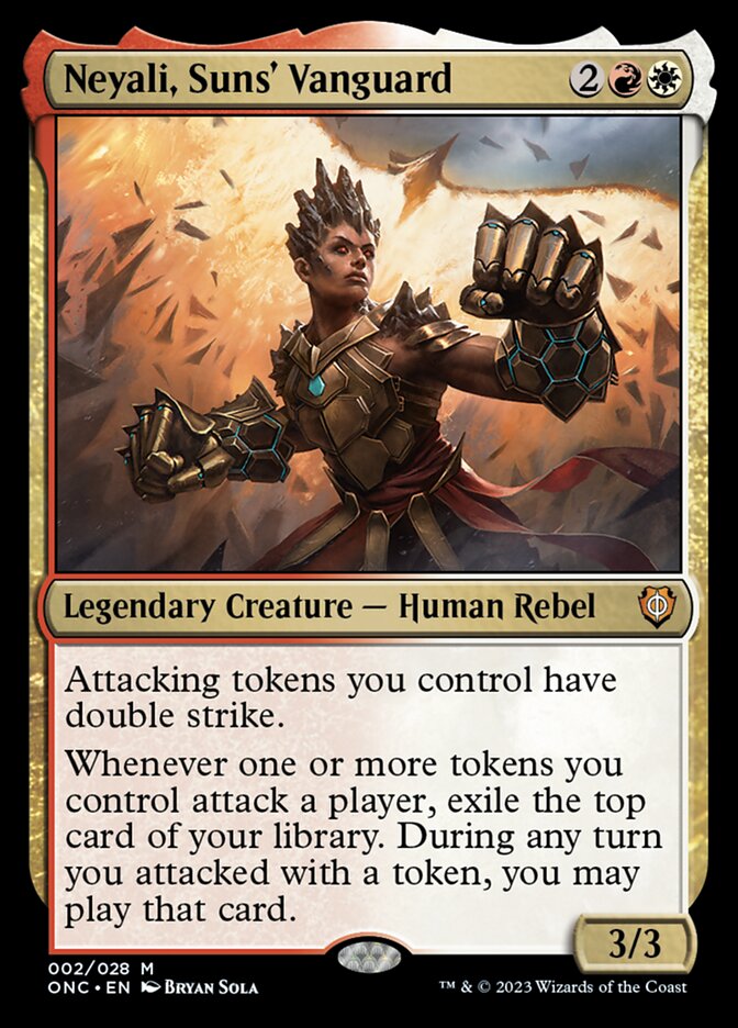 Neyali, Suns' Vanguard 2 (Commander: Phyrexia: All Will Be One)  - Foil | Good Games Cannington