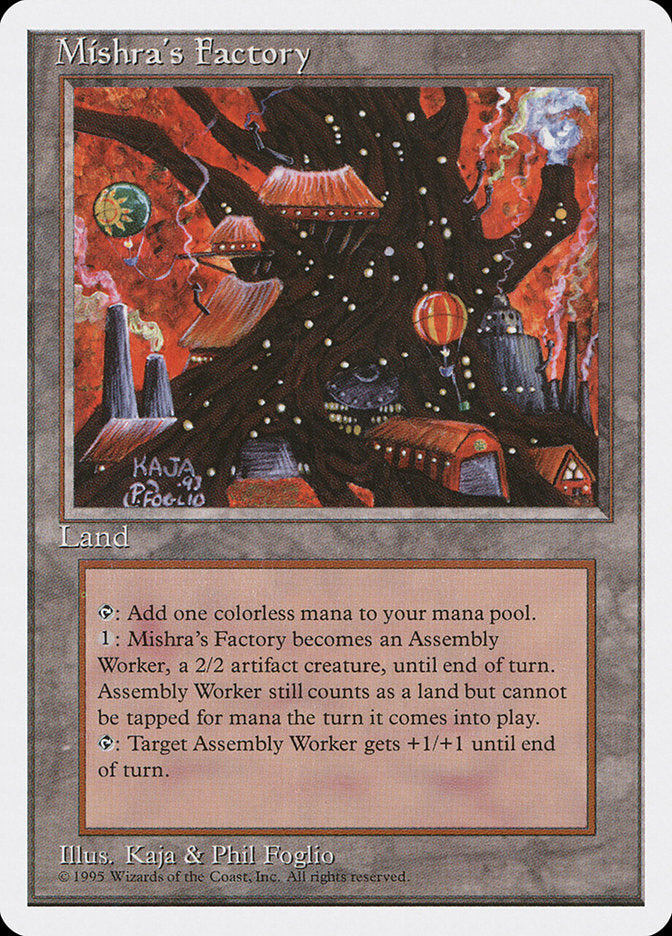 Mishra's Factory 361/378 (Fourth Edition)  | Good Games Cannington