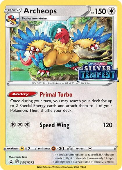 Archeops Prerelease SWSH272 (SWSH: Sword & Shield Promo Cards)  - Holofoil | Good Games Cannington