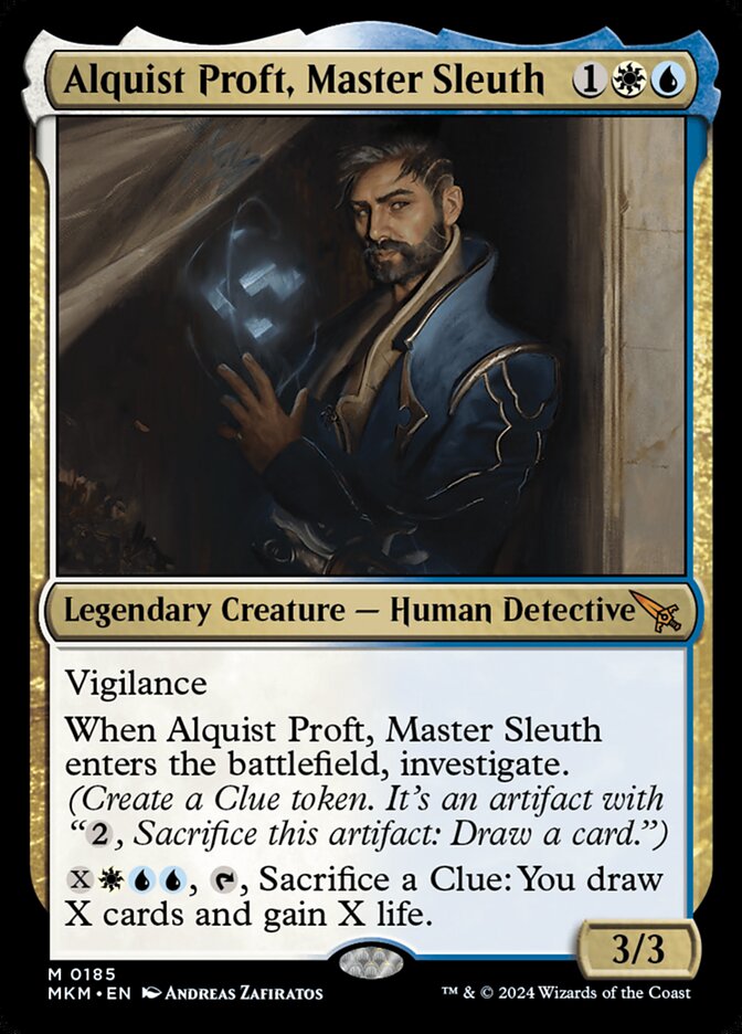 Alquist Proft, Master Sleuth 185 (Murders at Karlov Manor)  | Good Games Cannington