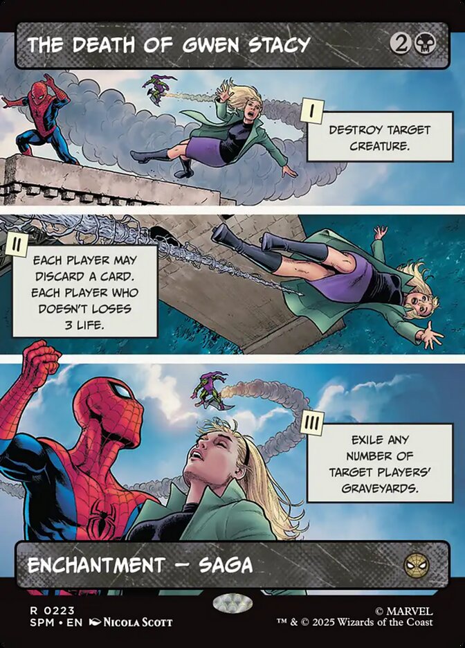 The Death of Gwen Stacy 223 (Marvel's Spider-Man)  - Foil | Good Games Cannington