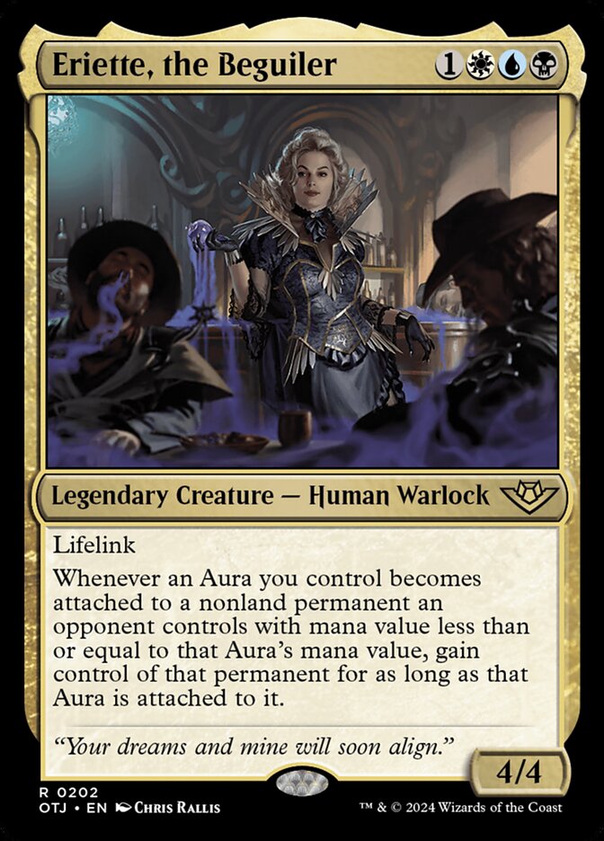 Eriette, the Beguiler 202 (Outlaws of Thunder Junction)  - Foil | Good Games Cannington