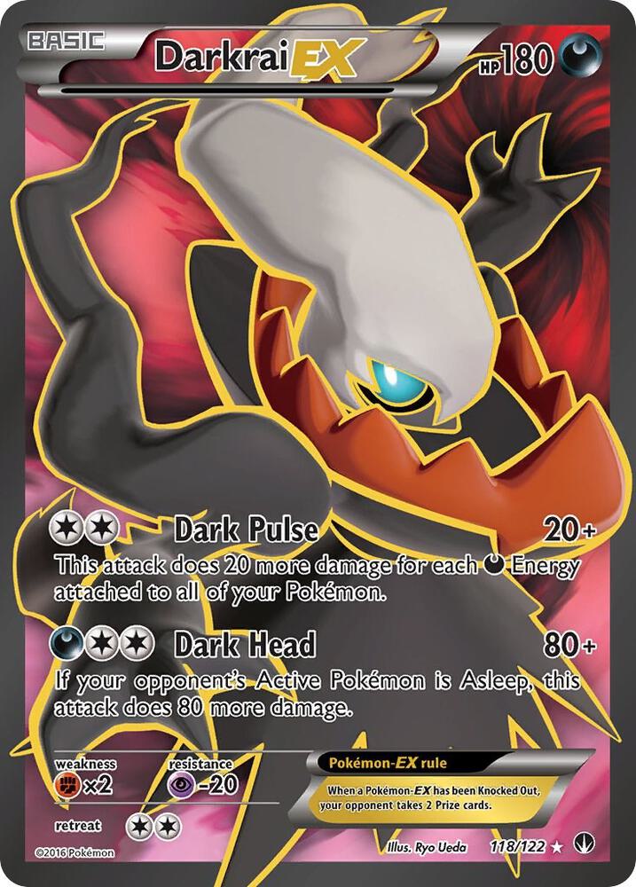 Darkrai EX 118/122 (XY - BREAKpoint)  - Holofoil | Good Games Cannington