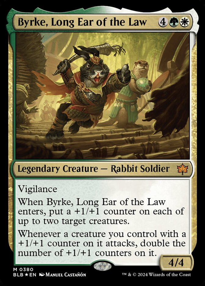 Byrke Long Ear of the Law 380 (Bloomburrow)  - Foil | Good Games Cannington
