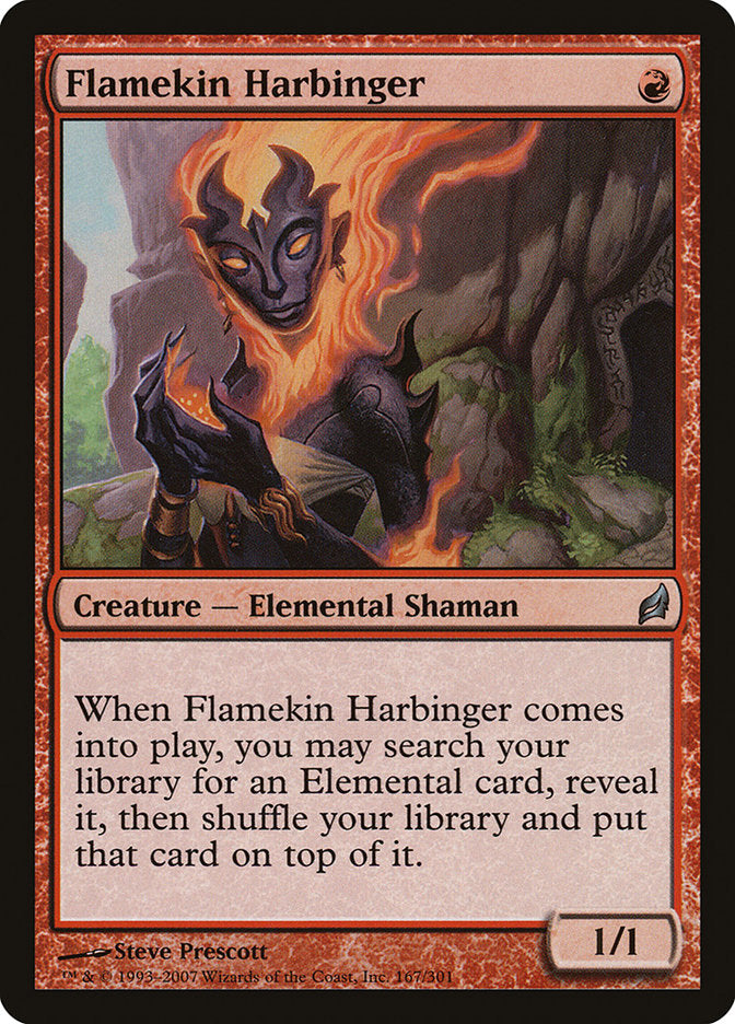 Flamekin Harbinger 167/301 (Lorwyn)  | Good Games Cannington
