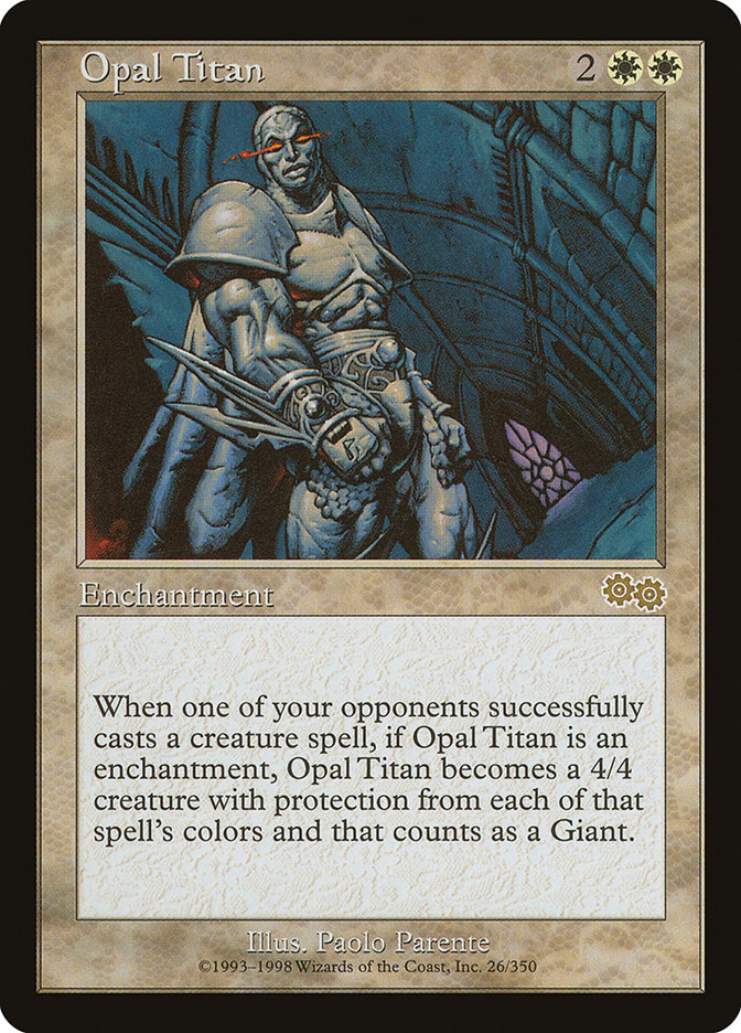 Opal Titan 26 (Urza's Saga)  | Good Games Cannington