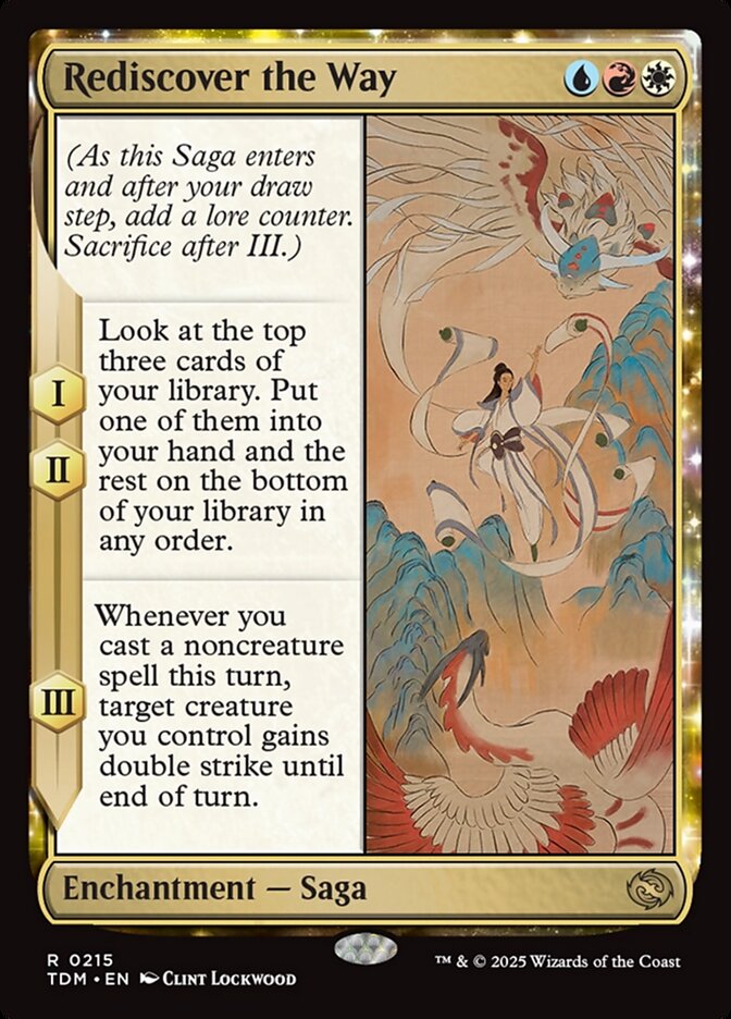 Rediscover the Way 215 (Tarkir: Dragonstorm)  - Foil | Good Games Cannington