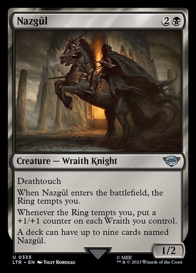 Nazgûl 335 (Universes Beyond: The Lord of the Rings: Tales of Middle-earth)  | Good Games Cannington