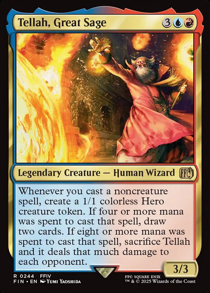 Tellah, Great Sage 244 (FINAL FANTASY)  - Foil | Good Games Cannington
