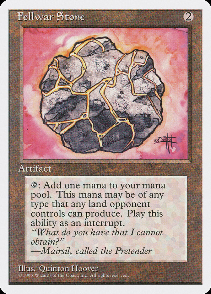 Fellwar Stone 337 (Fourth Edition)  | Good Games Cannington