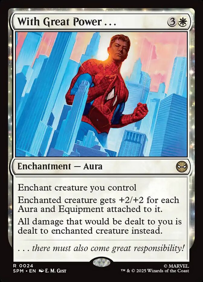With Great Power... 24 (Marvel's Spider-Man)  - Foil | Good Games Cannington