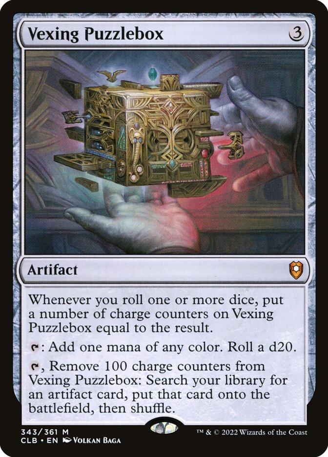 Vexing Puzzlebox 343 (Commander Legends: Battle for Baldur's Gate)  - Foil | Good Games Cannington