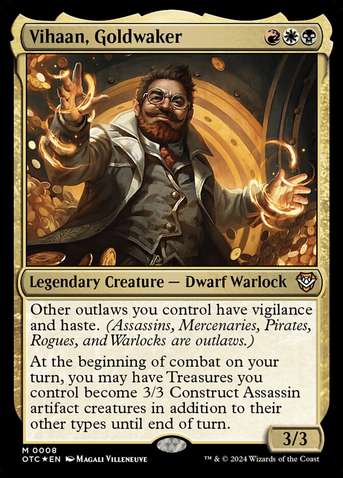 Vihaan, Goldwaker 8/342 (Commander: Outlaws of Thunder Junction)  - Foil | Good Games Cannington