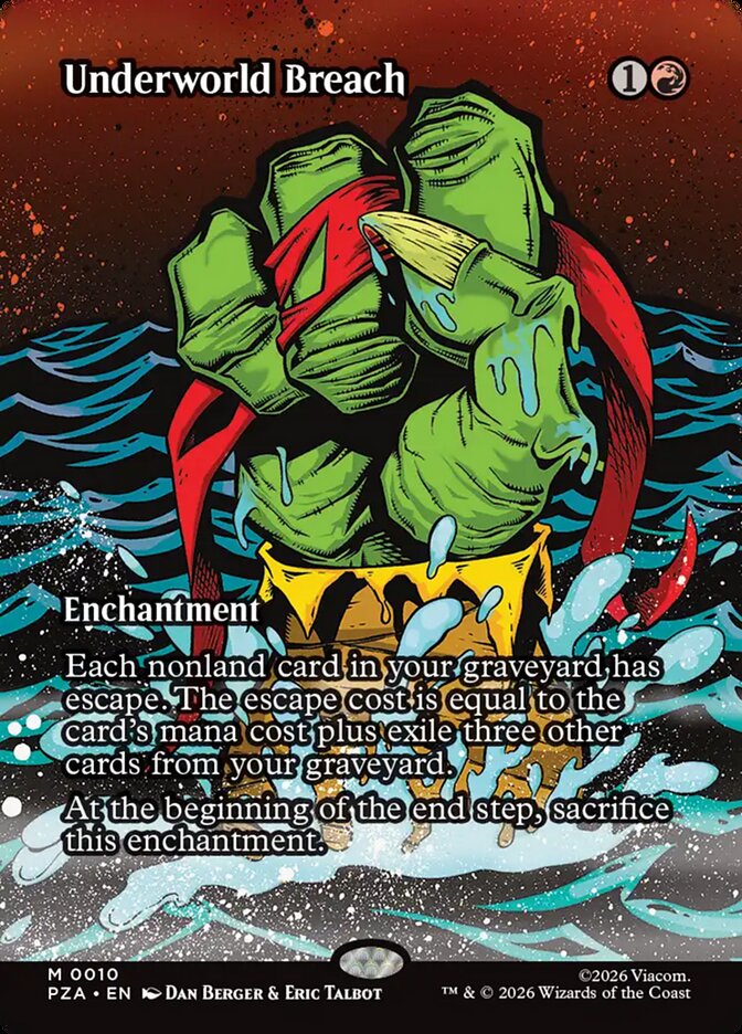 Underworld Breach Borderless 10 (Teenage Mutant Ninja Turtles Source Material)  | Good Games Cannington