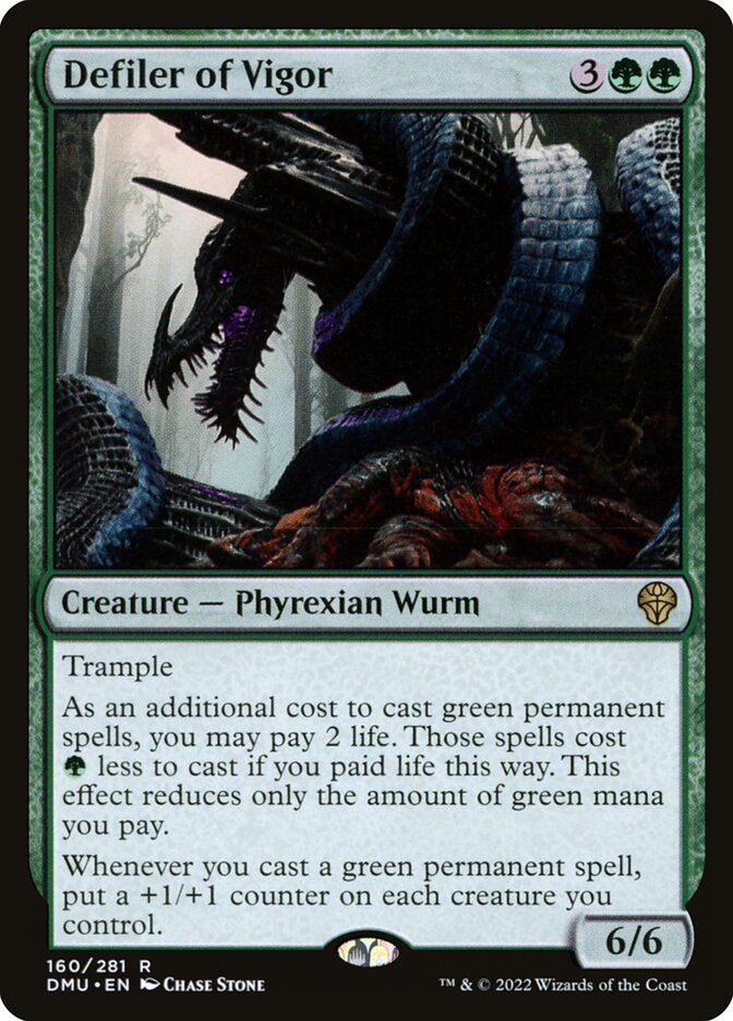 Defiler of Vigor 160 (Dominaria United)  | Good Games Cannington