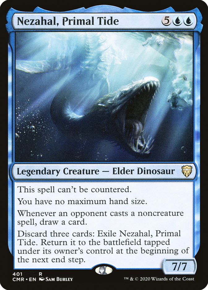 Nezahal, Primal Tide 401 (Commander Legends)  | Good Games Cannington