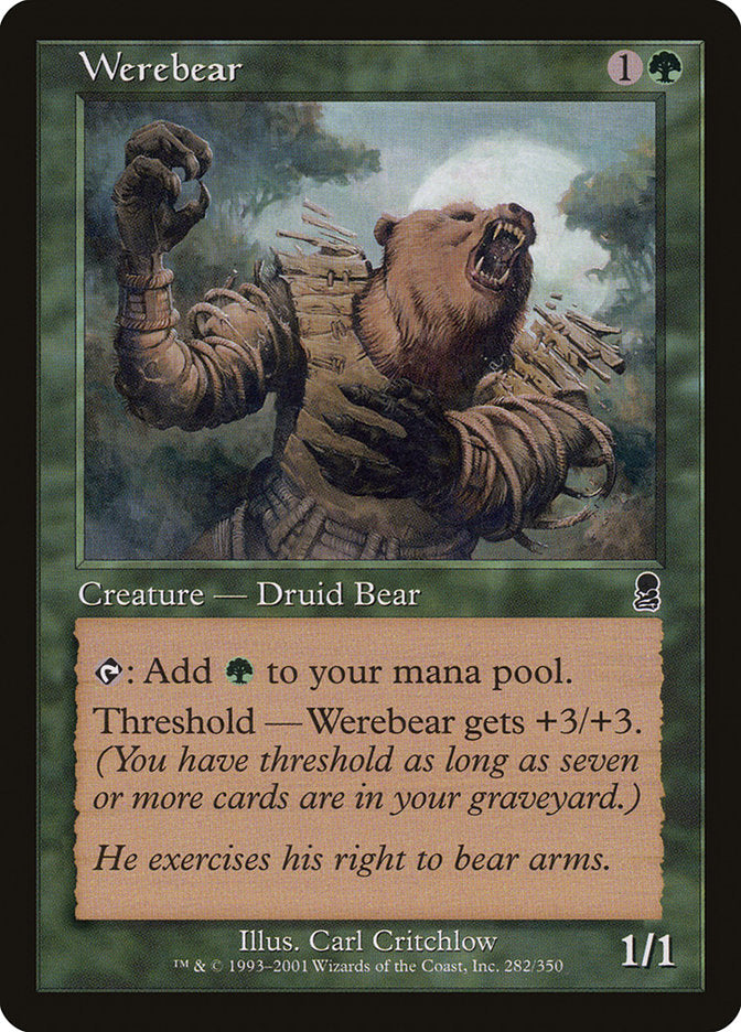Werebear 282/350 (Odyssey)  | Good Games Cannington