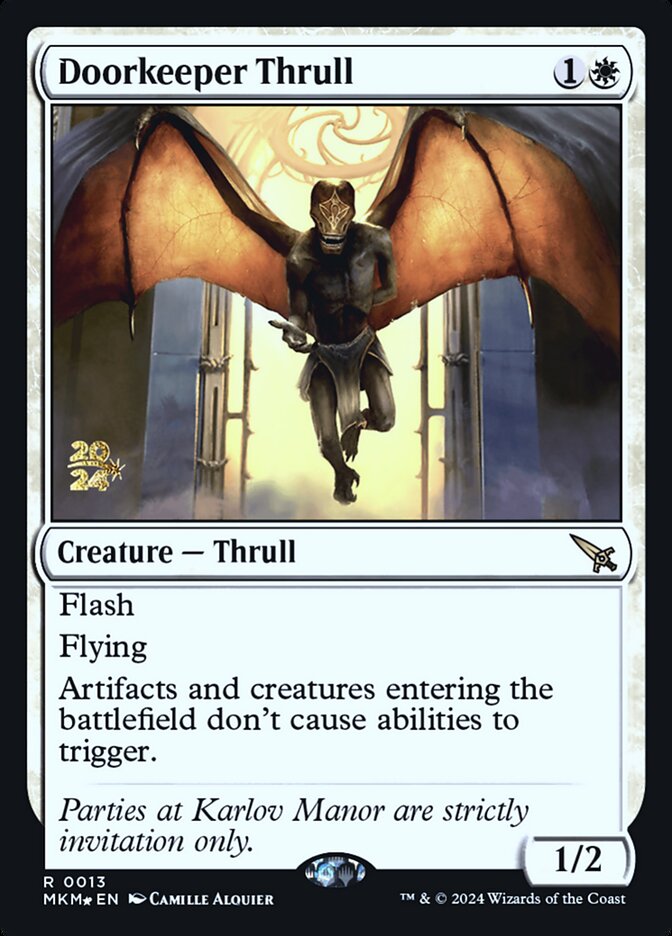 Doorkeeper Thrull 13s/182 (Prerelease Cards)  - Foil | Good Games Cannington