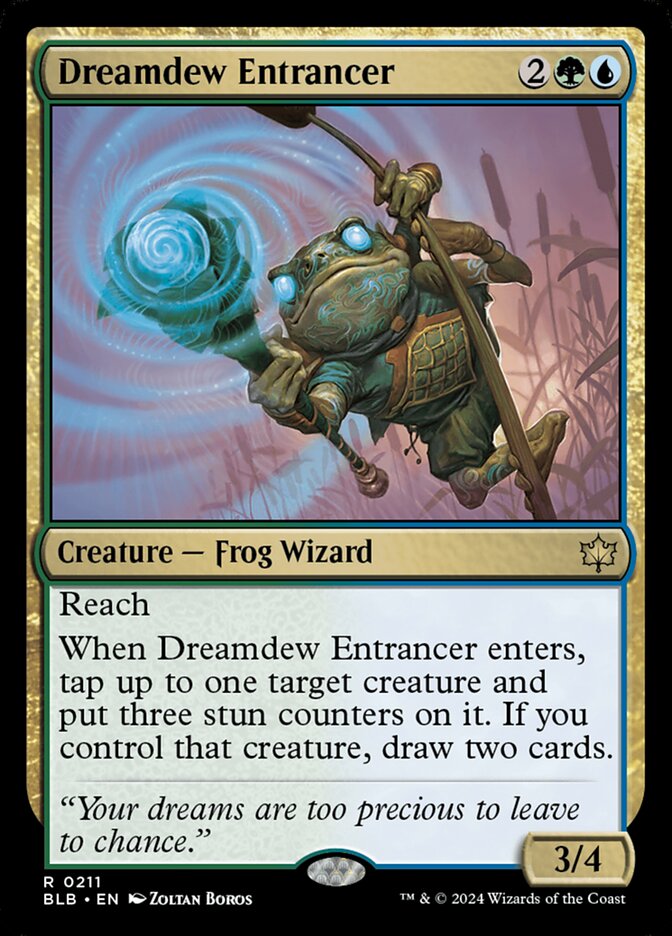 Dreamdew Entrancer 211 (Bloomburrow)  - Foil | Good Games Cannington