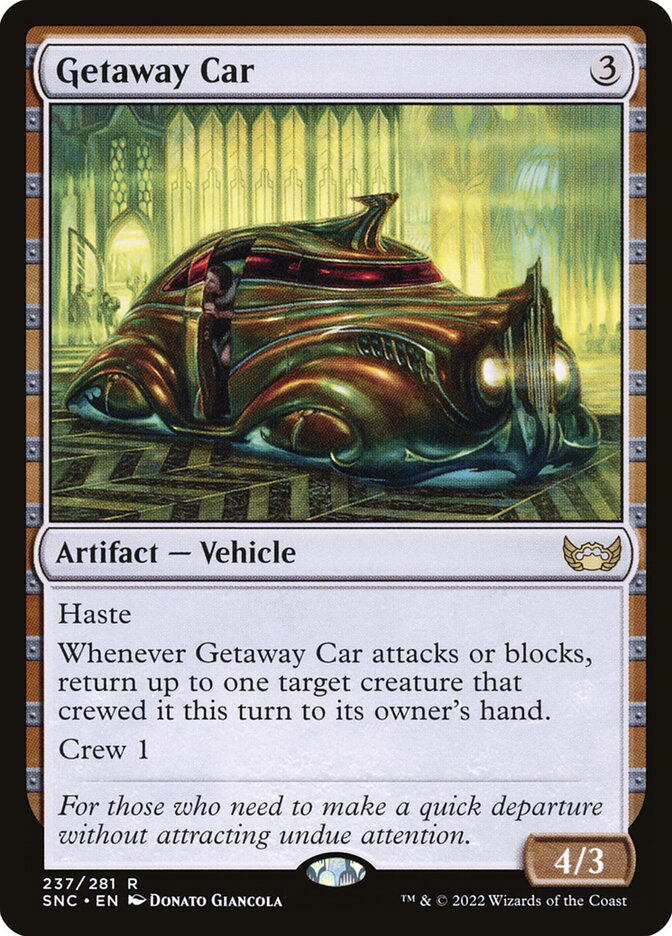 Getaway Car 237/281 (Streets of New Capenna)  | Good Games Cannington