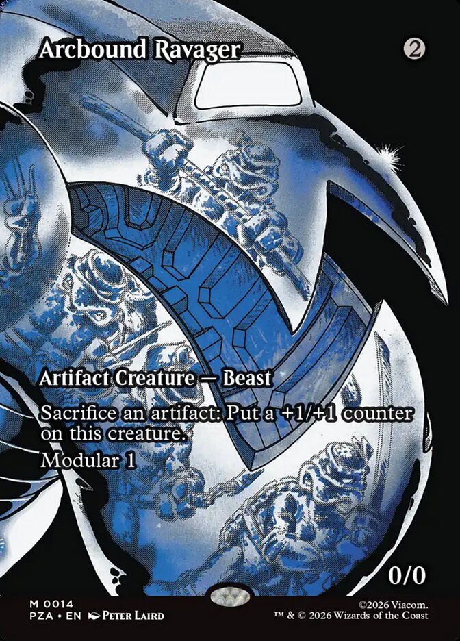 Arcbound Ravager 14/20 (Teenage Mutant Ninja Turtles Source Material)  - Borderless | Good Games Cannington