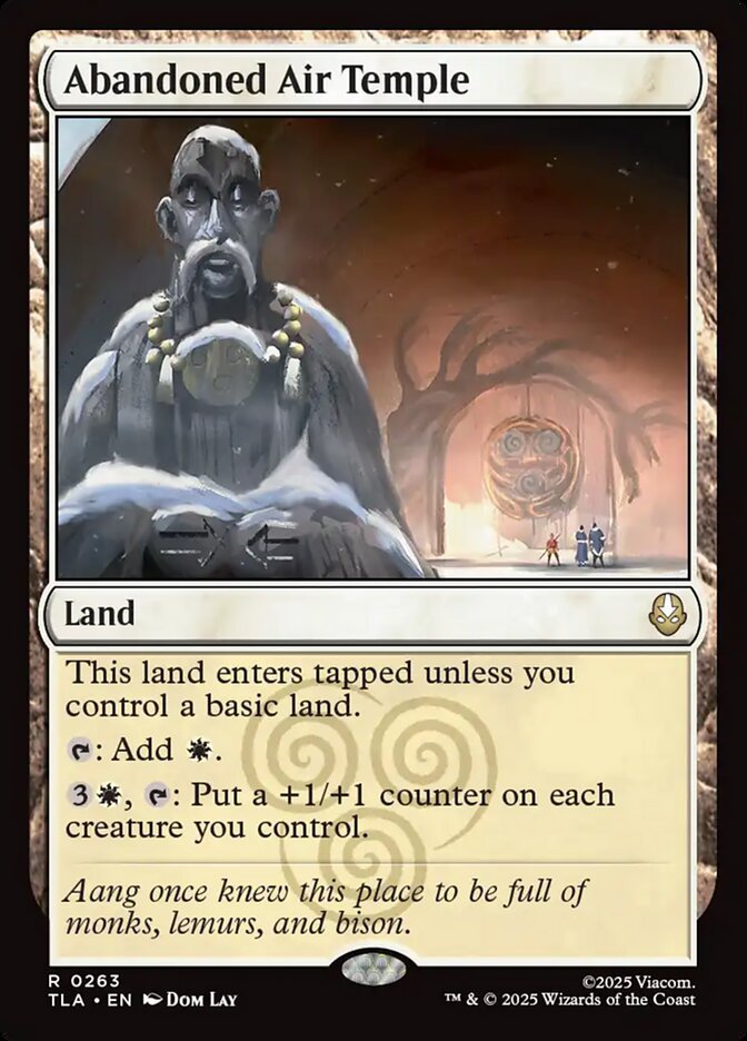 Abandoned Air Temple 263 (Avatar: The Last Airbender)  - Foil | Good Games Cannington